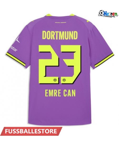 Günstige Borussia Dortmund Emre Can #23 3rd trikot 2026-27 Kurzarm